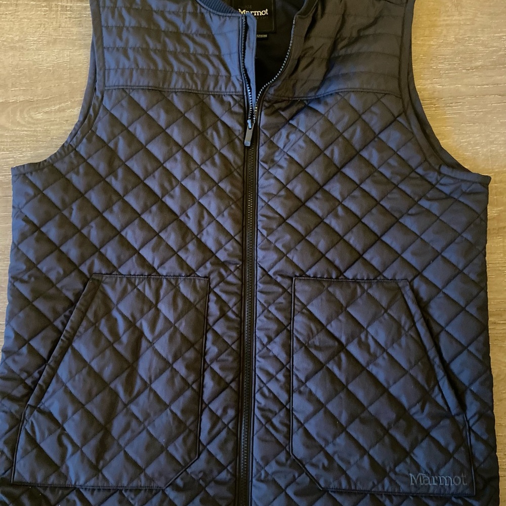 Mens Marmot Quilted Vest Size XL